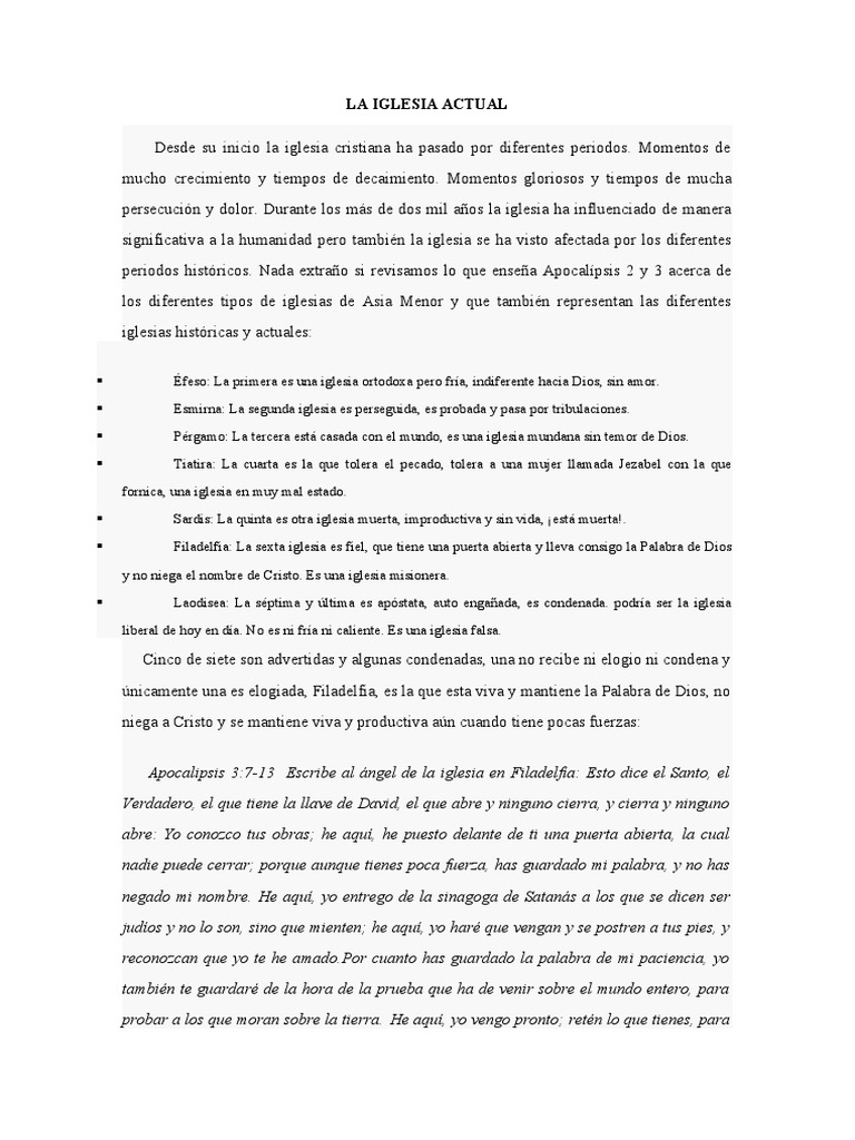 Desafíos de la Iglesia Actual | PDF | Oración | Cristo (título)