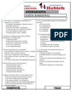 Examen Mensual - Ciudadania Talentos Iii