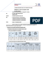 Informe Pedagógico Anual Del Docente de Aula o Por Horas 2021