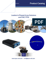 Product Catalog: Leaders in Phased Array Solutions and FMC/TFM