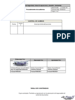 SGI - PRO - 005 AUDITORIA INTERNA - Ver.00