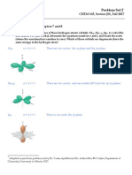 CHEM 103-Problem Set 2 Solutions