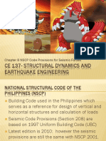 Ce 137-Structural Dynamics and Earthquake Engineering: Chapter 8 NSCP Code Provisions For Seismic Forces