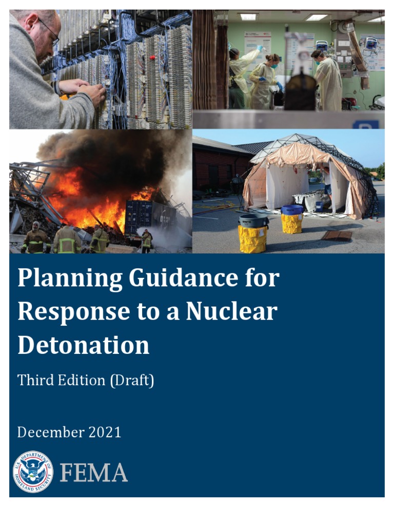 Fema Planning Guidance Response Nuclear Detonation PDF Absorbed