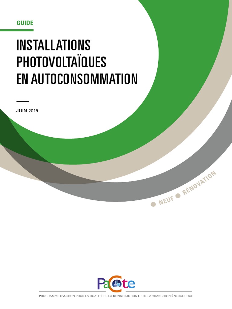 Déclaration Enedis Installation Solaire Inf à 3kw Ginstpvautoconsoneufrenojuin 19202 Web | PDF | Énergie solaire  photovoltaïque | Efficacité énergétique