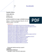 LEGE Nr. 131 Privind Controlul de Stat Asupra Activităţii de Întreprinzător