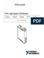 NI 9862 CAN Module