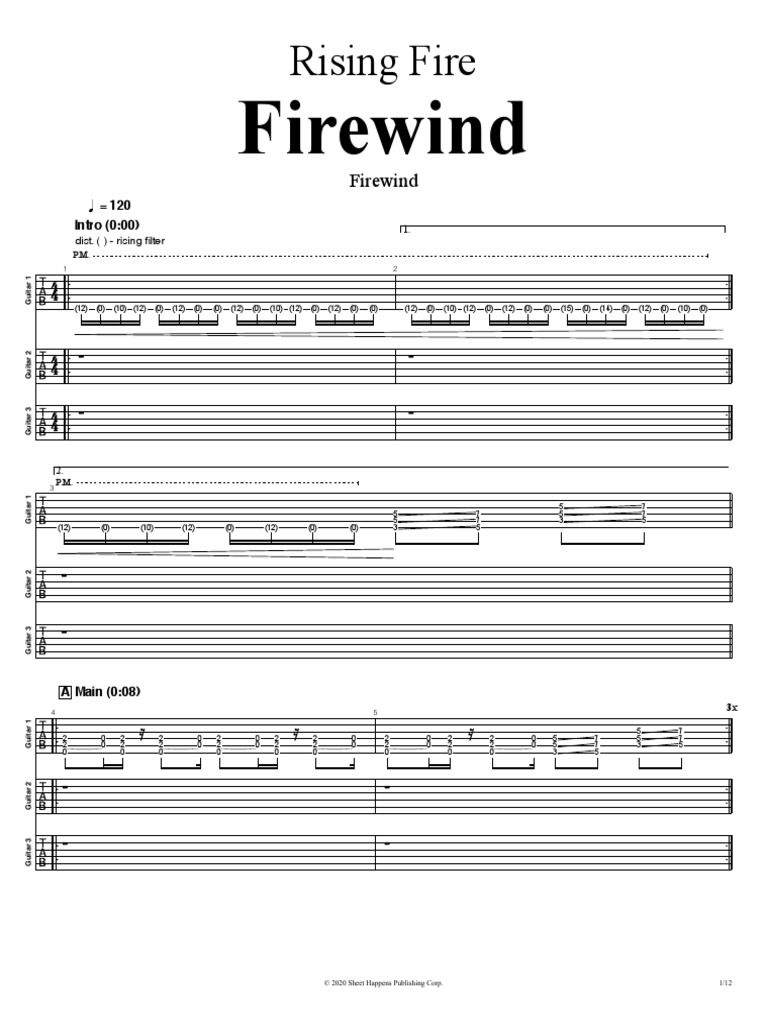 Firewind Rising Fire | PDF | Popular Music | Performing Arts