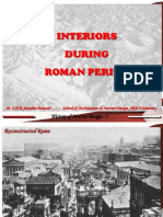 Interiors During Roman Period: History of Interior Design - I