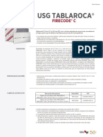 FT - Usg Tablaroca Firecode C - 2020