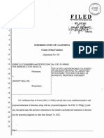 Chamorro v. Dignity Health Decision