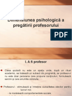 Psih Ed 03 Pregatirea Psihologica A Profesorului