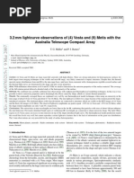 Download 32 Mm Lightcurve Observations of 4 Vesta and 9 Metis With the Australia Telescope Compact Array by ardeegee SN5512227 doc pdf