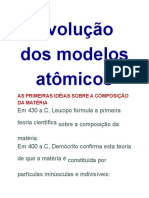 Evolução Dos Modelos Atómicos - 2