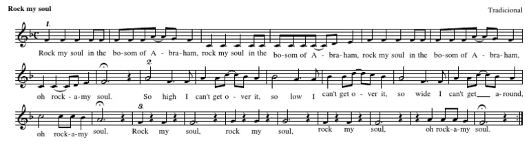 Rock My Soul | PDF