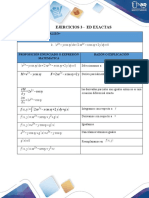 Ecuaciones Diferenciales Exacta