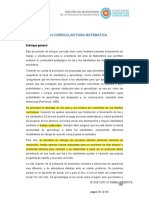 Currículum prioritario MATEMATICA SECUNDARIA