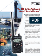The 100 Ch/Sec Wideband Signal "Search Machine": 100Khz-1309.995Mhz Wideband Coverage