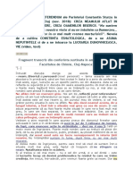 Reflectii Post Referendum PR Constantin Sturzu Din Nastere Roman in Vesnicie Al Lui Hristos Conferinta Cluj Video Transcriere Criza Neamului Criza