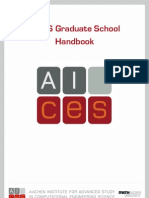 Graduate Handbook AICES 2010