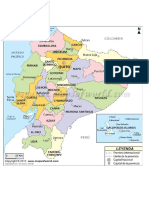 mapa politico del ecuador