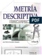 Geometria Descriptiva Jose Mario Gonzalez Vazquezp