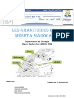 Les Granitoides de La Meseta Marocaine