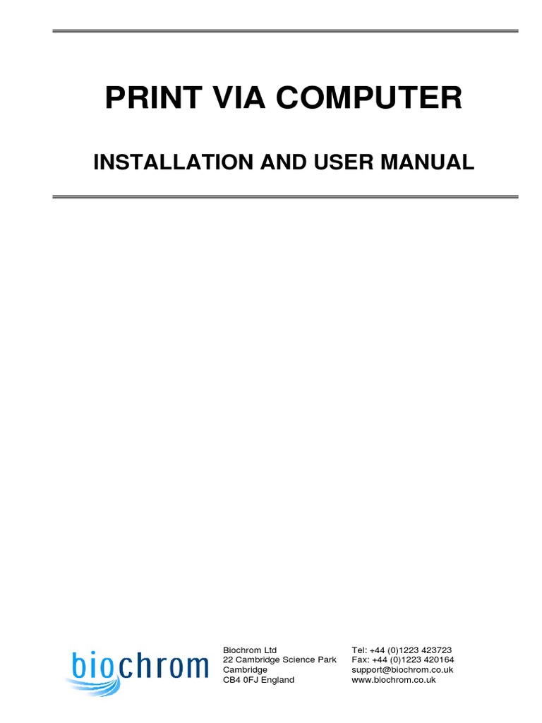 PVC Installation and User Manual Version 1 - 0 | PDF | Device Driver ...
