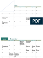 project calendar 