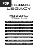 Download Subaru Legacy MY05-09 Service Manual Complete by mvillalonm SN55124168 doc pdf