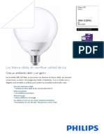 Bombilla LED Philips Globo E27