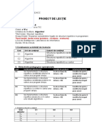 Proiectarea lectiei