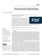 Ultra-Narrow Gap Fiber Laser Conduction Welding Technology For 304 Stainless Steel Thick Plates and The Mechanical Properties of Welding Joints