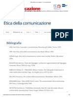 Etica Della Comunicazione - La Comunicazione BIBL