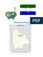 Mapa Scudo Bandera Santa Ana