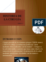 1 Historia de La Cirugía