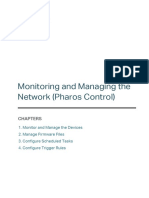 Monitoring and Managing The Network Pharos Control