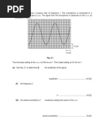 Waves Worksheet