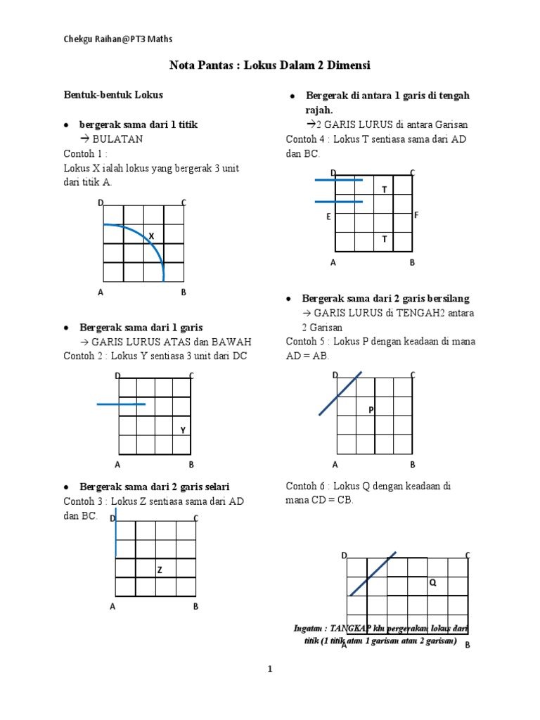 Latihan Ulangkaji Lokus Pdf