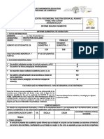 Informe Quimestral Proyectos