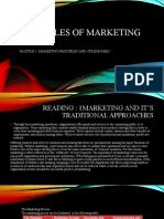 Principles of Marketing: Module 1: Marketng Principles and Strateggies