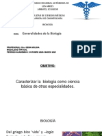 1.1 Generalidades de La Biología