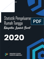 Statistik Pengeluaran Rumah Tangga Kabupaten Lombok Barat 2020