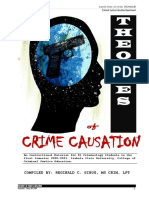 T H E O R I E S: Crime Causation