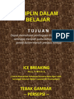 Slide PPT Dan Ice Breaking Disiplin Dalam Belajar