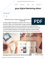Alasan Pentingnya Digital Marketing Dalam Berbisnis - Dreambox