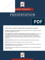 5. Market Research Presentation