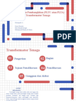 Pemeliharaan Pembangkit Transformator Tenaga