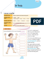 Parts of Our Body: Concept Mapping