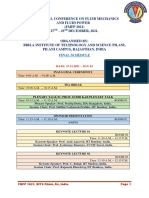 Deatiled Schedule FMFP 2021